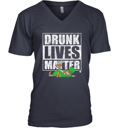 Drunk Lives Matter Leprechaun St Patricks Day Men's V-Neck