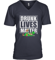 Drunk Lives Matter Leprechaun St Patricks Day Men's V-Neck Men's V-Neck - HHHstores