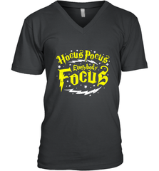 Hocus Pocus Everybody Focus Halloween Teacher Or Student Men's V-Neck Men's V-Neck - HHHstores