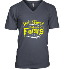 Hocus Pocus Everybody Focus Halloween Teacher Or Student Men's V-Neck Men's V-Neck - HHHstores