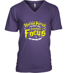 Hocus Pocus Everybody Focus Halloween Teacher Or Student Men's V-Neck Men's V-Neck - HHHstores