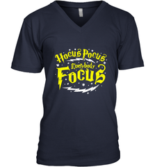 Hocus Pocus Everybody Focus Halloween Teacher Or Student Men's V-Neck Men's V-Neck - HHHstores