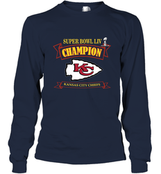Kansas City Chiefs NFL Pro Line by Fanatics Super Bowl LIV Champions Long Sleeve T-Shirt