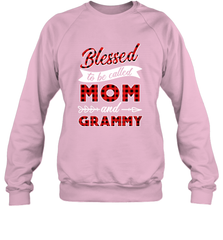 Blessed to be called Mom and Grammy Crewneck Sweatshirt Crewneck Sweatshirt - HHHstores