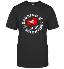 Dabbing Heart For Valentine's Day Art Graphics Heart Gift Men's T-Shirt Men's T-Shirt - HHHstores