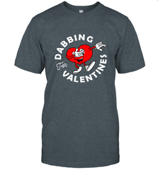 Dabbing Heart For Valentine's Day Art Graphics Heart Gift Men's T-Shirt Men's T-Shirt - HHHstores