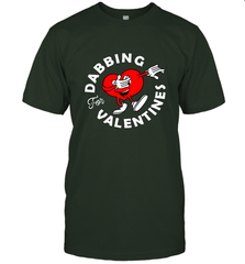 Dabbing Heart For Valentine's Day Art Graphics Heart Gift Men's T-Shirt Men's T-Shirt - HHHstores
