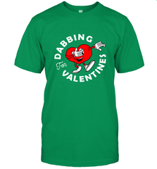Dabbing Heart For Valentine's Day Art Graphics Heart Gift Men's T-Shirt Men's T-Shirt - HHHstores
