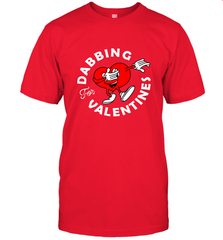 Dabbing Heart For Valentine's Day Art Graphics Heart Gift Men's T-Shirt Men's T-Shirt - HHHstores