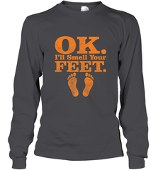 OK I'll Smell Your Feet Trick Or Treat Halloween Gift Long Sleeve T-Shirt Long Sleeve T-Shirt - HHHstores