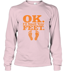 OK I'll Smell Your Feet Trick Or Treat Halloween Gift Long Sleeve T-Shirt Long Sleeve T-Shirt - HHHstores