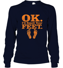 OK I'll Smell Your Feet Trick Or Treat Halloween Gift Long Sleeve T-Shirt Long Sleeve T-Shirt - HHHstores
