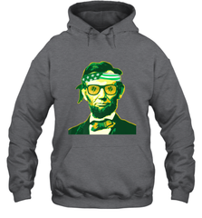 Abraham Lincoln St Patricks Day Hooded Sweatshirt Hooded Sweatshirt - HHHstores
