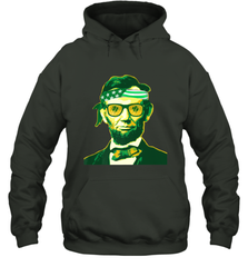 Abraham Lincoln St Patricks Day Hooded Sweatshirt Hooded Sweatshirt - HHHstores