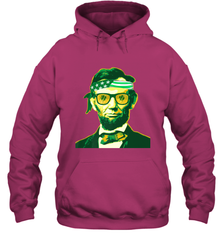Abraham Lincoln St Patricks Day Hooded Sweatshirt Hooded Sweatshirt - HHHstores