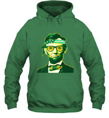 Abraham Lincoln St Patricks Day Hooded Sweatshirt Hooded Sweatshirt - HHHstores