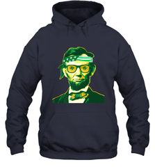 Abraham Lincoln St Patricks Day Hooded Sweatshirt Hooded Sweatshirt - HHHstores