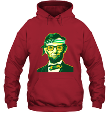 Abraham Lincoln St Patricks Day Hooded Sweatshirt Hooded Sweatshirt - HHHstores