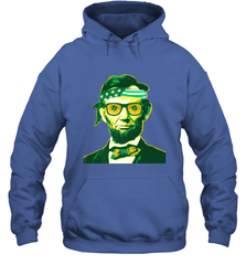 Abraham Lincoln St Patricks Day Hooded Sweatshirt Hooded Sweatshirt - HHHstores