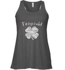 Vintage Fitzgerald Irish Shamrock St Patty's Day Women's Racerback Tank Women's Racerback Tank - HHHstores
