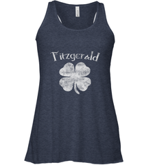 Vintage Fitzgerald Irish Shamrock St Patty's Day Women's Racerback Tank Women's Racerback Tank - HHHstores