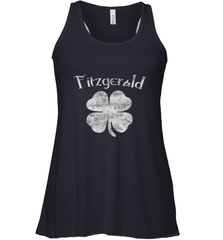 Vintage Fitzgerald Irish Shamrock St Patty's Day Women's Racerback Tank Women's Racerback Tank - HHHstores