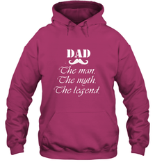 Dad the man the myth the legend Happy Father's day Hooded Sweatshirt Hooded Sweatshirt - HHHstores