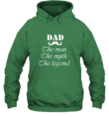 Dad the man the myth the legend Happy Father's day Hooded Sweatshirt Hooded Sweatshirt - HHHstores