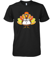 Cool Thanksgiving Football Shirt _ Gobble Player Turkey Gift Men's Premium T-Shirt Men's Premium T-Shirt - HHHstores