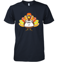 Cool Thanksgiving Football Shirt _ Gobble Player Turkey Gift Men's Premium T-Shirt Men's Premium T-Shirt - HHHstores