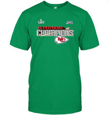 Youth Kansas City Chiefs NFL Pro Line by Fanatics Super Bowl LIV Champions Trophy Men's T-Shirt Men's T-Shirt - HHHstores