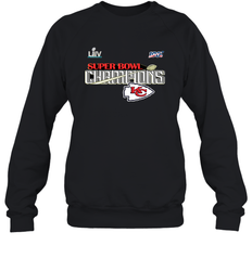 Youth Kansas City Chiefs NFL Pro Line by Fanatics Super Bowl LIV Champions Trophy Crewneck Sweatshirt