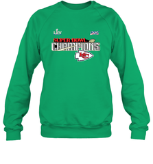 Youth Kansas City Chiefs NFL Pro Line by Fanatics Super Bowl LIV Champions Trophy Crewneck Sweatshirt Crewneck Sweatshirt - HHHstores