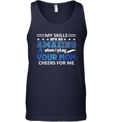 HOCKEY Yours Mom Cheers For Me Men's Tank Top