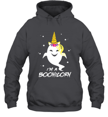 I'm A Boonicorn Cute Halloween Unicorn Boo Ghost Hooded Sweatshirt Hooded Sweatshirt - HHHstores