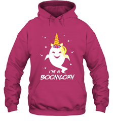 I'm A Boonicorn Cute Halloween Unicorn Boo Ghost Hooded Sweatshirt Hooded Sweatshirt - HHHstores