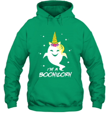 I'm A Boonicorn Cute Halloween Unicorn Boo Ghost Hooded Sweatshirt Hooded Sweatshirt - HHHstores