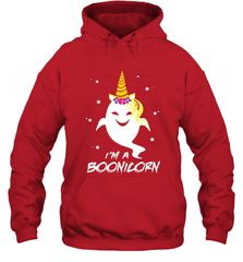 I'm A Boonicorn Cute Halloween Unicorn Boo Ghost Hooded Sweatshirt Hooded Sweatshirt - HHHstores