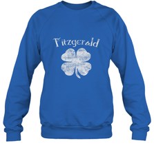 Vintage Fitzgerald Irish Shamrock St Patty's Day Crewneck Sweatshirt Crewneck Sweatshirt - HHHstores