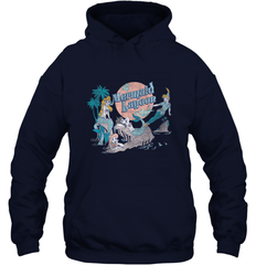 Disney Peter Pan Distressed Mermaid Lagoon Hooded Sweatshirt