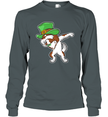 Dabbing Irish Setter Dog Leprechaun St Patricks Day Ireland Long Sleeve T-Shirt Long Sleeve T-Shirt - HHHstores