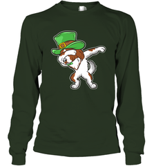 Dabbing Irish Setter Dog Leprechaun St Patricks Day Ireland Long Sleeve T-Shirt Long Sleeve T-Shirt - HHHstores