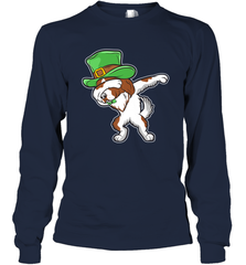 Dabbing Irish Setter Dog Leprechaun St Patricks Day Ireland Long Sleeve T-Shirt Long Sleeve T-Shirt - HHHstores