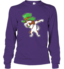 Dabbing Irish Setter Dog Leprechaun St Patricks Day Ireland Long Sleeve T-Shirt Long Sleeve T-Shirt - HHHstores