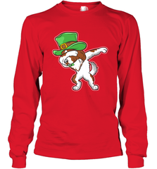Dabbing Irish Setter Dog Leprechaun St Patricks Day Ireland Long Sleeve T-Shirt Long Sleeve T-Shirt - HHHstores