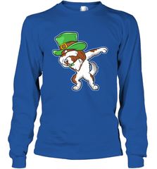 Dabbing Irish Setter Dog Leprechaun St Patricks Day Ireland Long Sleeve T-Shirt Long Sleeve T-Shirt - HHHstores