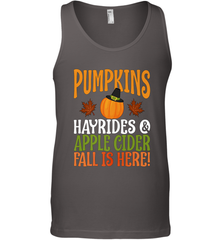 Pumpkins Hayrides Apple Cider Fall Love Halloween Gift Men's Tank Top Men's Tank Top - HHHstores