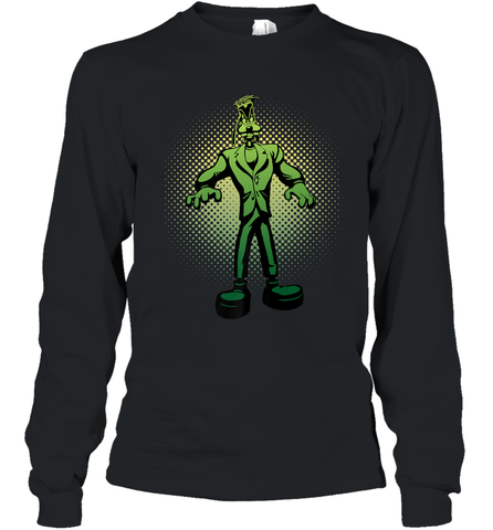 Disney Goofy Frankenstein Halloween Costume Long Sleeve T-Shirt Long Sleeve T-Shirt / Black / S Long Sleeve T-Shirt - HHHstores