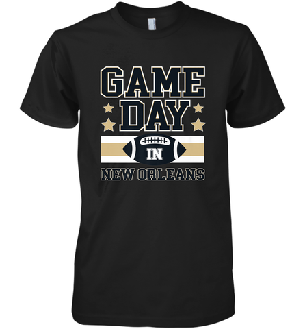 NFL New Orleans La. Game Day Football Home Team Men's Premium T-Shirt Men's Premium T-Shirt / Black / XS Men's Premium T-Shirt - HHHstores