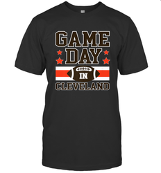 NFL Cleveland Game Day Football Home Team Colors Men's T-Shirt